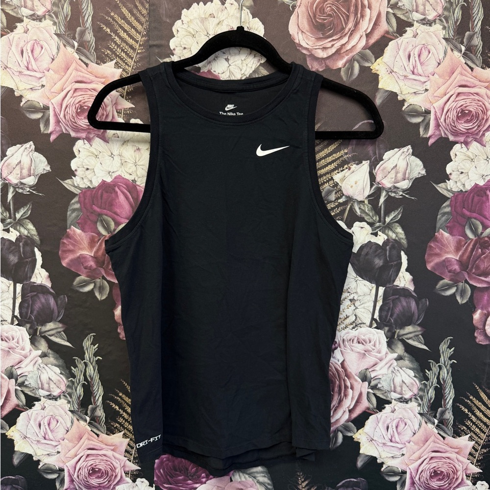 Nike Black Fitted Muscle Tee